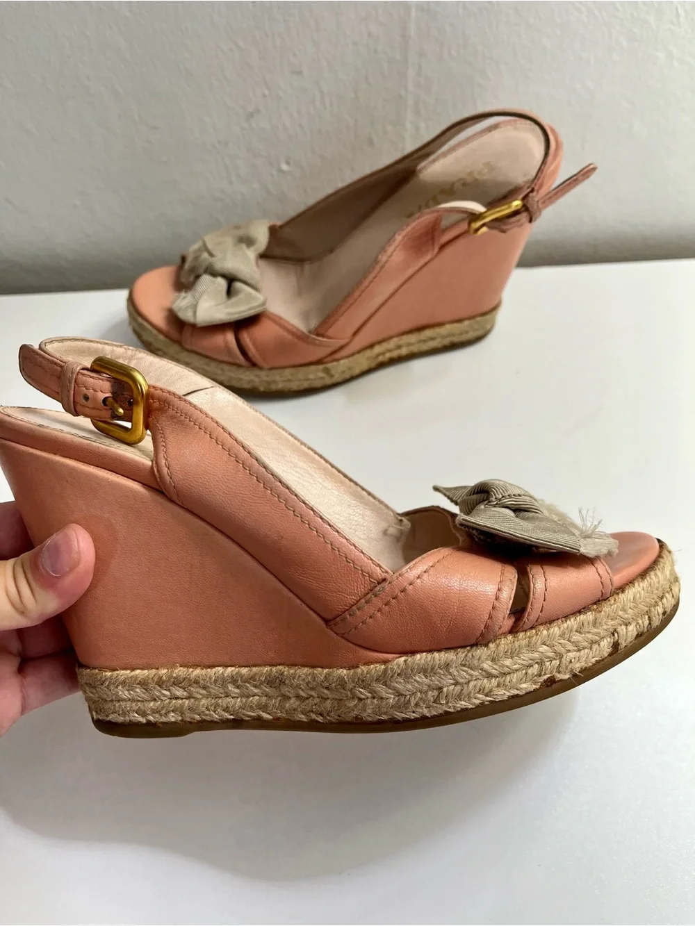 Prada authentic espadrille